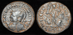 Licinius II (Jr), Helmeted Issue Licinius II (Jr), Helmeted Issue